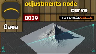 0039. adjustment node ( curve node ) in Gaea
