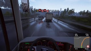 FERNBUS | LLUVIA INTENSA CON EL AUTOBUS DE EUROLINES | JMGAMER