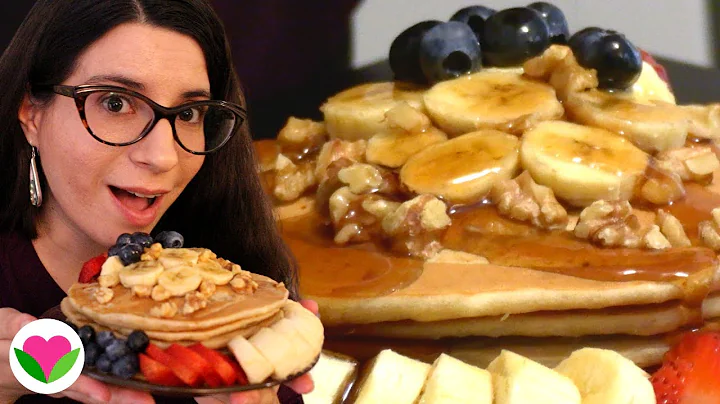 Vegan Banana Pancakes - 3 ingredients!