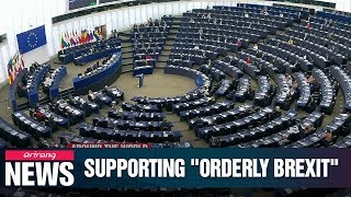 MEPs vote to support "orderly Brexit" based on Withdrawal Agreement