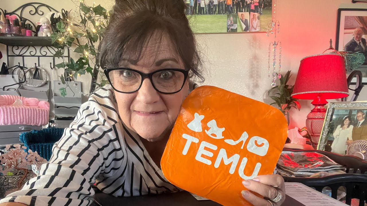 Temu huge haul with a field trip too