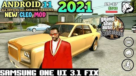 GTA SA Graphics Mod For Android 11 ||  GTA SA  Mod Crash Fix All Android #INDroid 2021