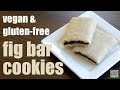 Fig bar cookies vegan  glutenfree something vegan