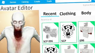 Making Scp 096 A Roblox Account Youtube - scp 096 pants roblox