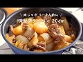 深型フライパン 20cm【肉じゃが編】