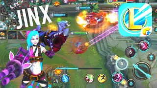 [LoL] Mobile Wild Rift: Leaked Jinx Gameplay Closed Beta Server!