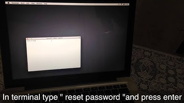 Forgot your mac password? (Reset it with out losing any data (any OSX))