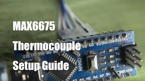 MAX6675 Thermocouple Setup Guide || 😉UTSOURCE