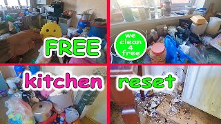 we clean wednesday  FREE #kitchen #reset and #clean for a struggling mum and her family