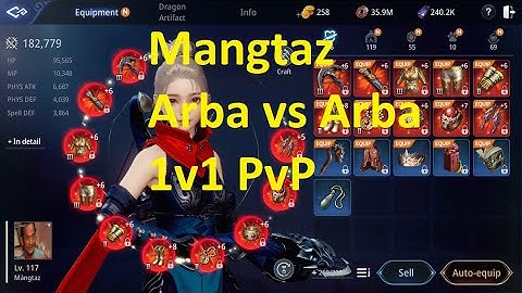 Mir4 Arbalist PvP. Arbalist vs Arbalist. Level 118 vs 127. Level 118 vs Level 126. 1v1 PvP.