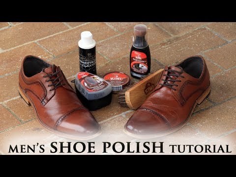 How To Polish Your Dress Shoes | Leather Shoe Shine Tutorial