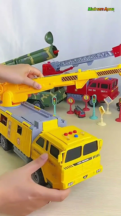 Miniatur Truk Derek Sangat Lucu !! #shorts #mainananak #miniatur