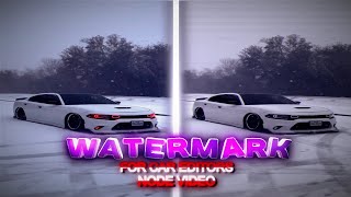 5+ Watermark For Car Editors (Part-1) • Node Video • ATREYOS