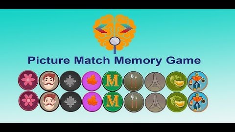 Memoriza - Picture Match Memory Game