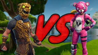 Battle Hound Vs Cuddle Team Leader - 1V1 Epic Fight - Fortnite Battle Royal