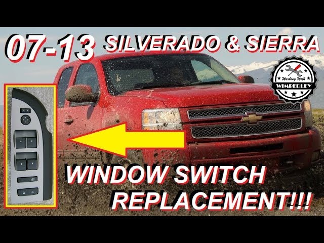 FOR 07-13 SILVERADO SIERRA PASSENGER SIDE ELECTRIC POWER WINDOW CONTROL SWITCH