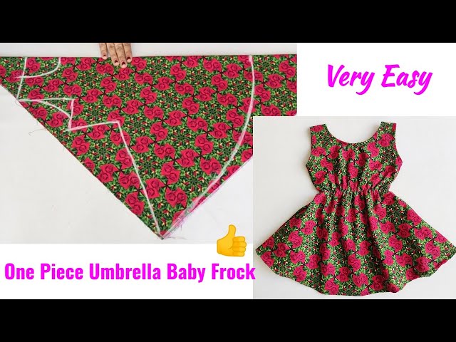 DIYsummer baby frock cutting and stitching for beginners 9 month to one  year baby girl top design from বডত তর বচচদর ডরস Watch Video   HiFiMovco