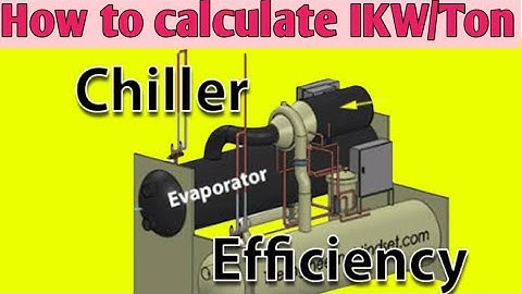 Chiller efficiency | how to calculate IKW of chiller#chiller#efficiency