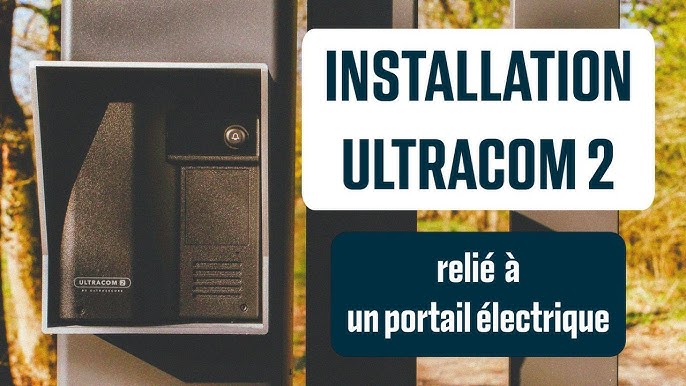 UltraCOM] Présentation de notre interphone sans-fil longue portée autonome  sur pile ou 12-24V 