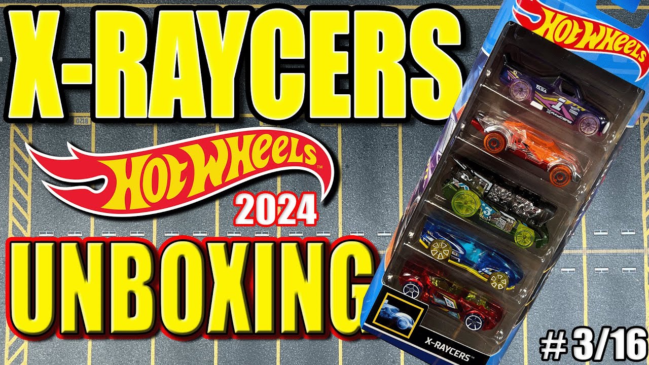 Unboxing 2024 Hot Wheels X-Raycers 5-Pack!! - YouTube