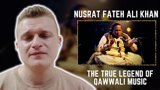 First Time Listening To Nusrat Fateh Ali Khan | Mast Qalandar | Reaction