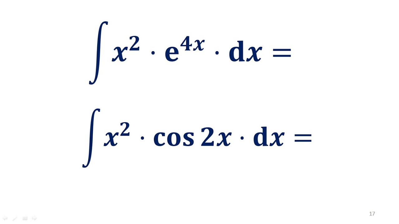 3 .5 integration by parts ECET Integration ECET