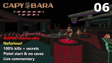Doom II: Capybara - MAP06: Nonlocality - Nefarious! 100% (UV-max)