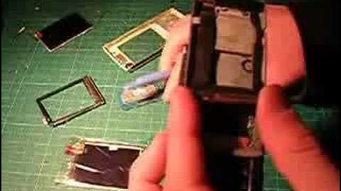 Nokia 6288 LCD screen repair