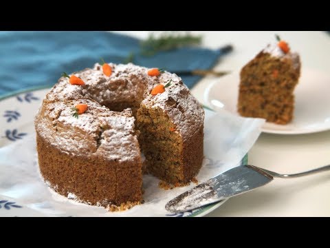 How to make Carrot and Walnut cake | kitchenaid | manna recipe | 만나레시피 |