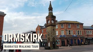 ORMSKIRK | 4K Narrated Walking Tour | Let's Walk 2022