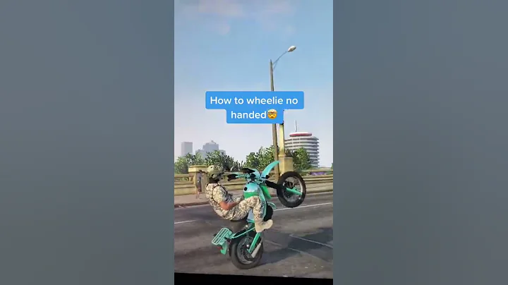 gta v how to do a wheelie with one hand