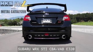 SUBARU WRX STI CBA-VAB Hi-Power Muffler Spec-L + METAL CATLYZER