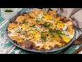 Chicken and eggs skillet: perfect for a delicious and energetic breakfast!