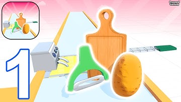 Potato Rush - Gameplay Part 1 Levels 1-16 Collect Potatoes (Android)