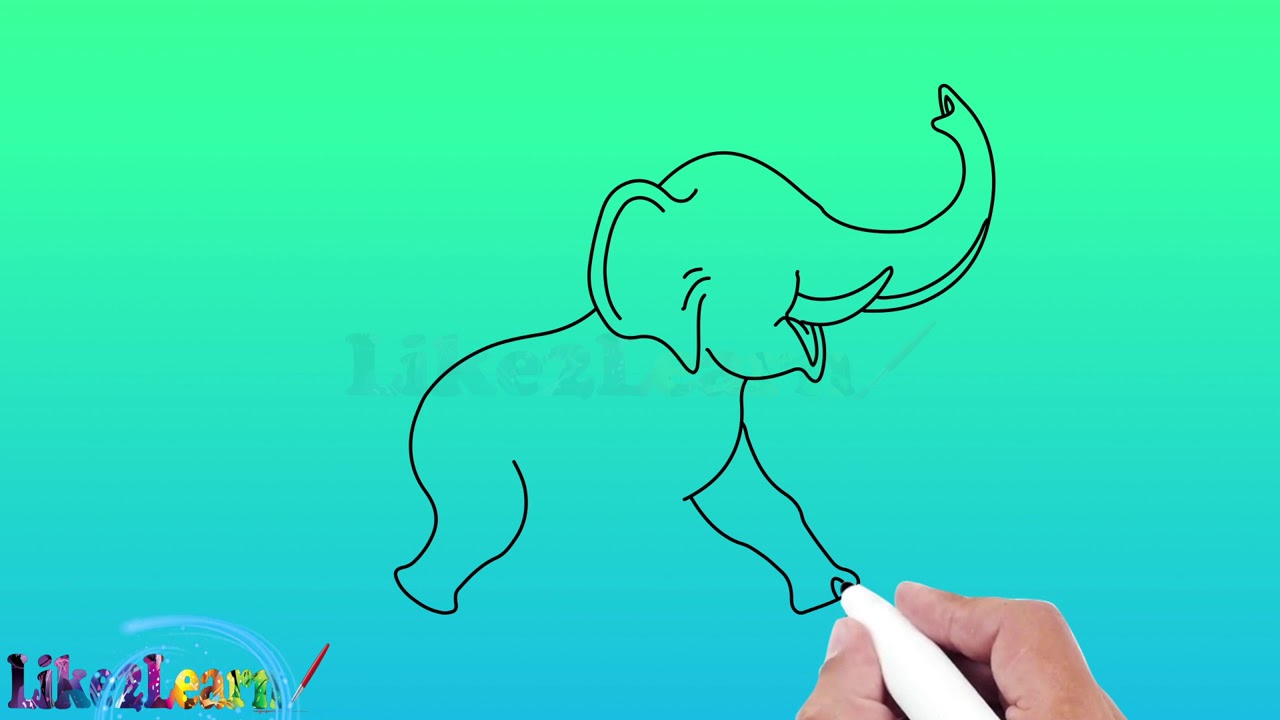 How To Draw Elephant