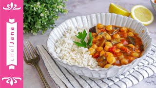 MY DELICIOUS MEDITERRANEAN STYLE CHICKPEA STEW!