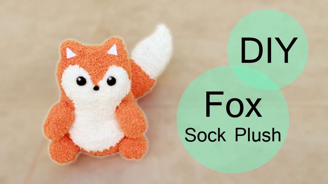 Zeekio Fox Fling Sock Toy Easy Catch and Throw multi-color 