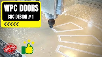 WPC Door design Cutting with cnc machine | EEZEE BOARD #wpcdoor #wpcdoorframe