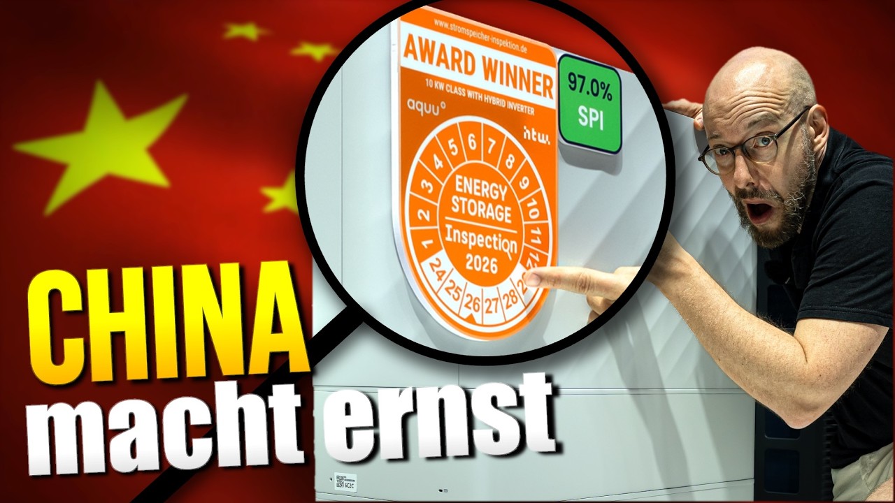 China schockt Europa! Warum ist dieser PV Batteriespeicher so effizient?