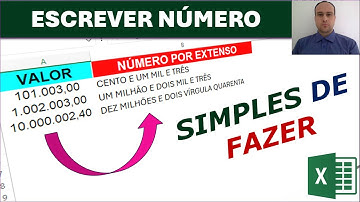 Excel | Como Exibir Número por Extenso | Função Fácil