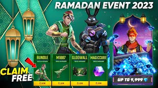 RAMADAN EVENT FREE FIRE 2023 |FREE FIRE NEW EVENT| FF NEW EVENT TODAY| NEW FF EVENT|GARENA FREE FIRE