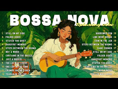🔴 Bossa Nova Covers Radio: 24/7 Guitar Jazz Instrumental for a Better Mood 🌴 Cool Music 2025