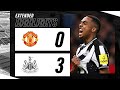 Manchester united 0 newcastle united 3  carabao cup highlights