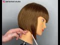 Bob haircut tutorial by adrian 