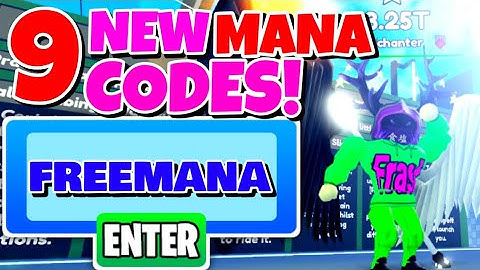 ALL 9 NEW MANA CODES SORCERER FIGHTING SIMULATOR!