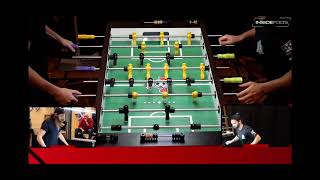 Jay alaei vs tony spredeman 2023 foosball Kentucky TKO