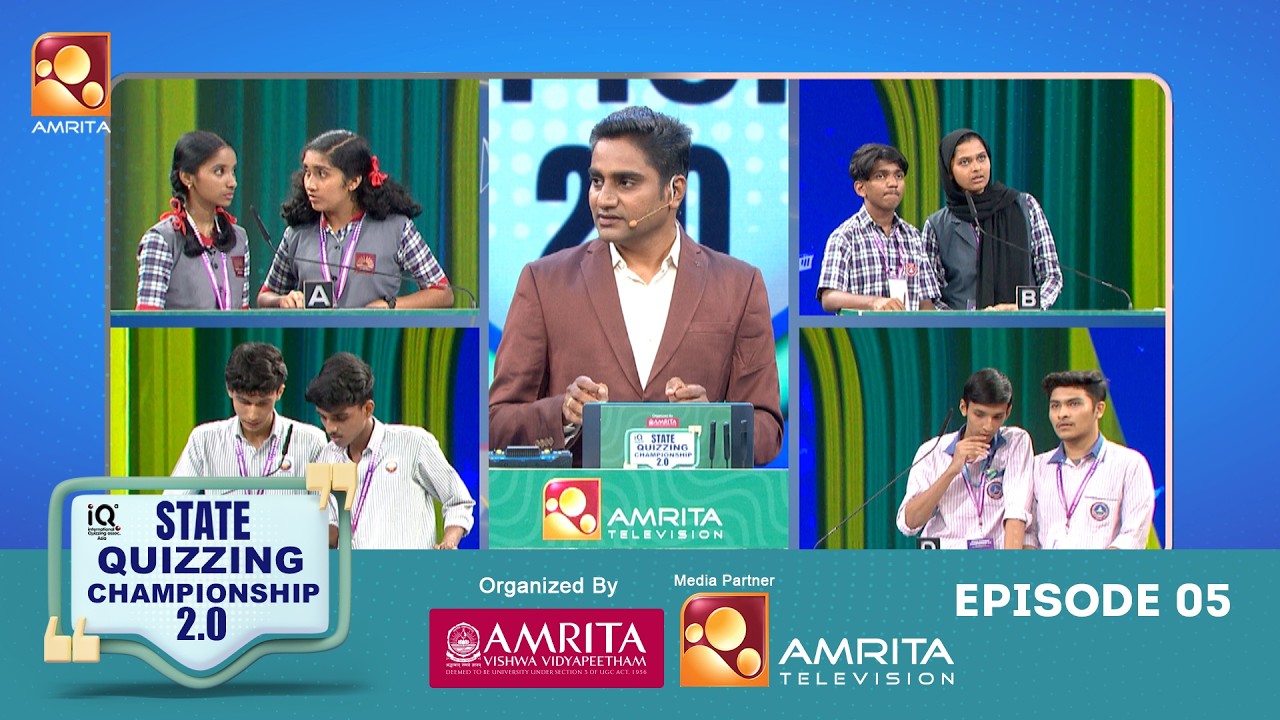 IQA State Quizzing Championship 2.0 - Episode 05 | Quarter Level Junior Quiz Program | Amrita TV