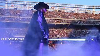 Vintage Wrestling Undertaker entrata wrestlemania 31 prima fila epico  wwe