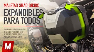 Maletas SHAD SH38X | Prueba y opinión de las maletas de moto expandibles "universales"