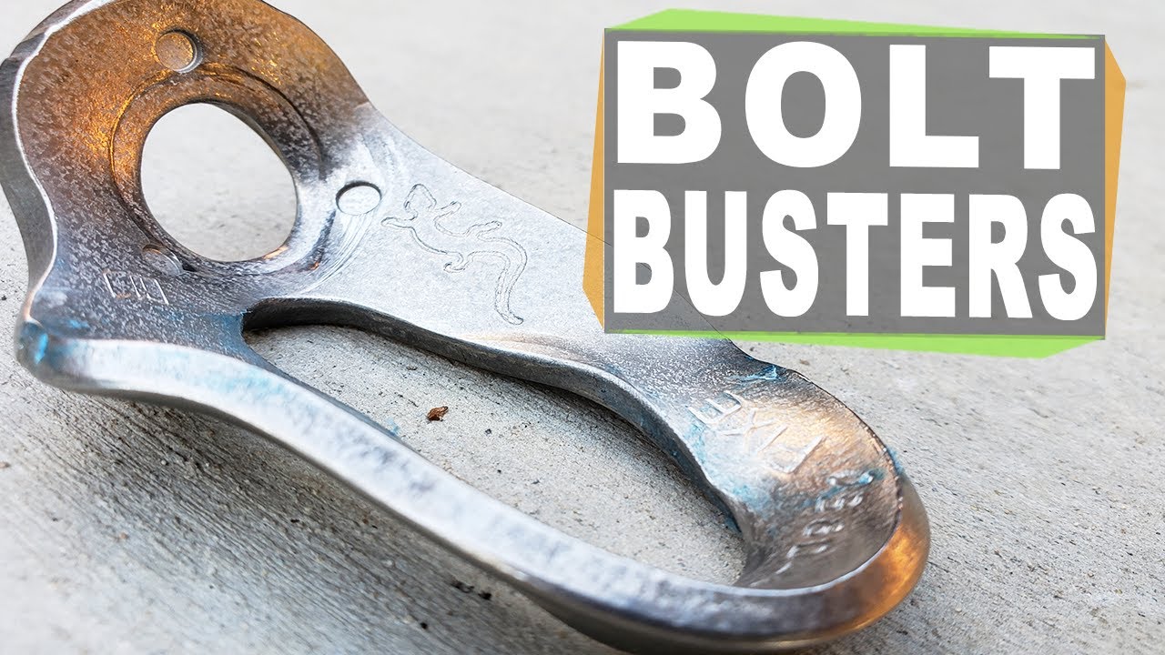 Bolt Busters 1st break tests climbing and highline BOLTS tested YouTube